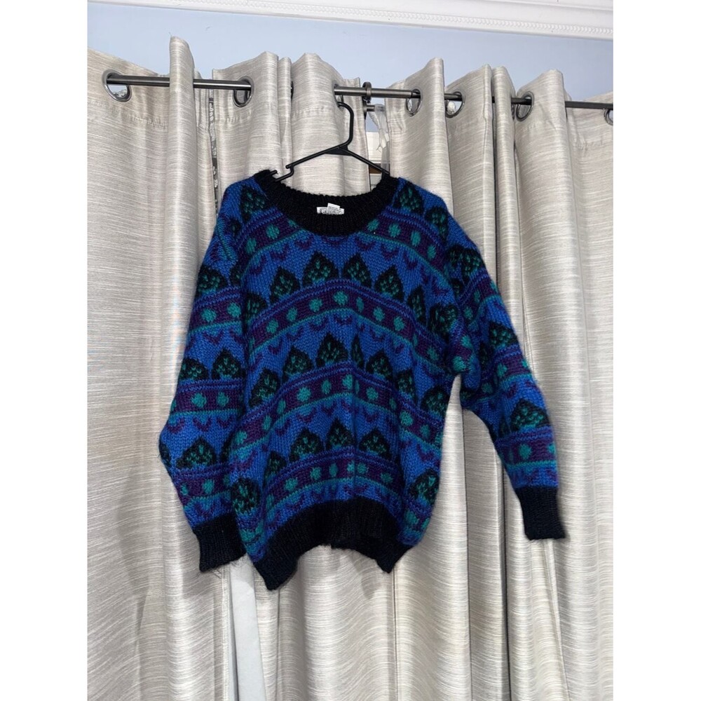 Gallagher vintage nineties wool blend sweater size xl